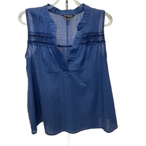 Banana Republic Navy Blue Sleeveless Top Shirt Women’s Size XS - 100% Cotton